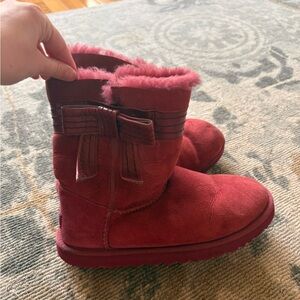 Red Suede UGG Boots